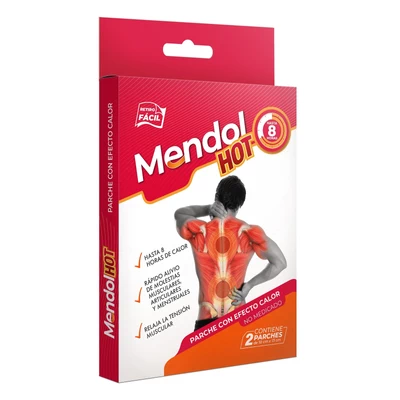 MENDOL PARCHE CALOR 2 UNIDADES                    