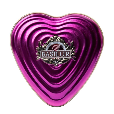 Corazón Te verde Hibisco Cherry Rosa hojas 20g, Basilur