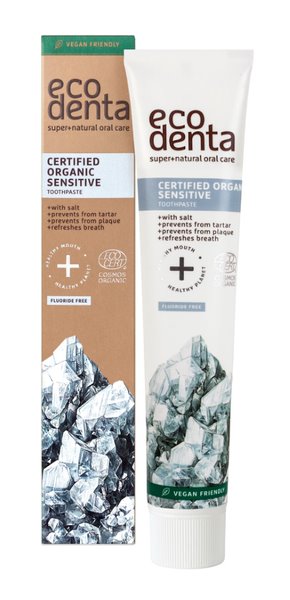 Pasta dental sensitive organica 75 ml
