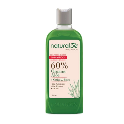 Shampoo Caída Graso 350 mL - Naturaloe