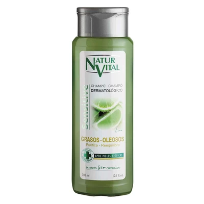 Shampoo Sensitive Lima 300 mL Orgánico -Natur Vital