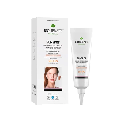 Protector solar Facial Tono Medio 50+FP UV/IR/HE 50 ml