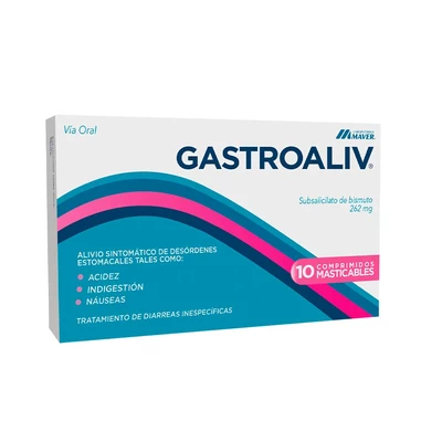 GASTROALIV MASTICABLES X 10                       