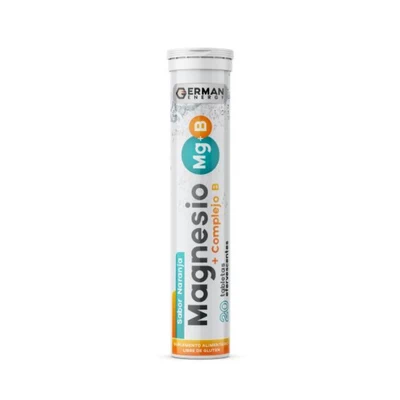 Magnesio + complejo B 20 tabletas efervescentes