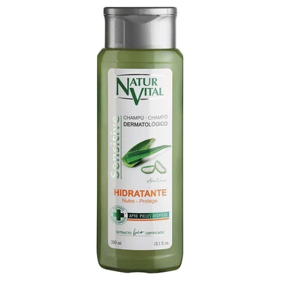 Shampoo Sensitive Aloe Vera 300 mL-  Natur Vital