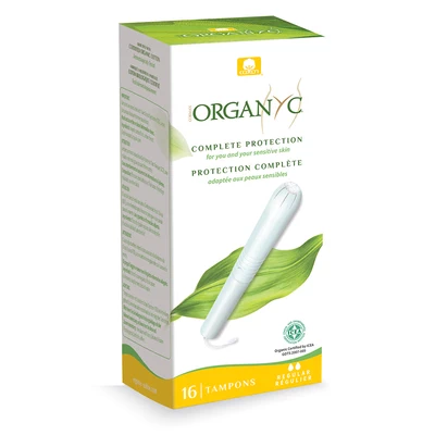 Tampon Regular Con Aplicador 16 Un, Organyc            