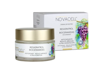 Crema facial Resveratrol y Bioceramida 50 mL