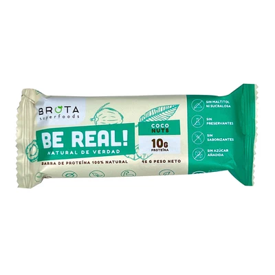 Barra de Cereal Coco Nut 45 g, Be Real Brota