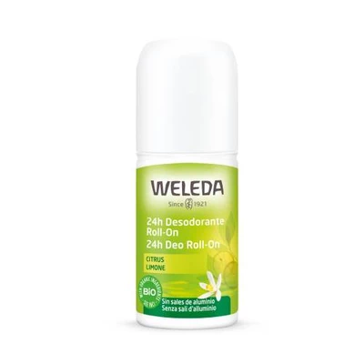 Desodorante Roll-on Citrus 24hrs 50 mL Weleda