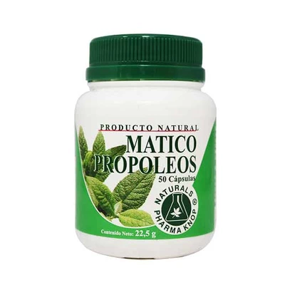 Matico Propóleos x 50 cápsulas - Pharmaknop®