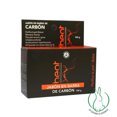 Jabón en Barra Carbón Beat® 100 gr 