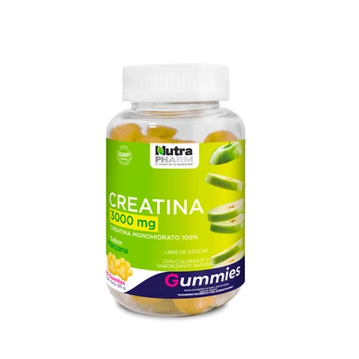 Creatina x90 gomitas, Nutrapharm