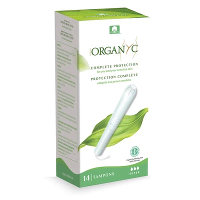 Tampon Super Con Aplicador 14 Un, Organyc              
