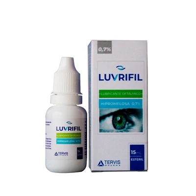 LUVRIFIL 0,7%  GOTAS OFTALMOLOGICAS 15 ML         