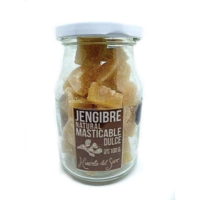 Jengibre natural masticable 100 g, Huerto del sur
