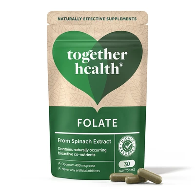 Folate x30 cápsulas, Together Health