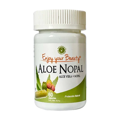 Aloe Nopal 200 mg x 60 cápsulas - Enjoy Your Beauty®