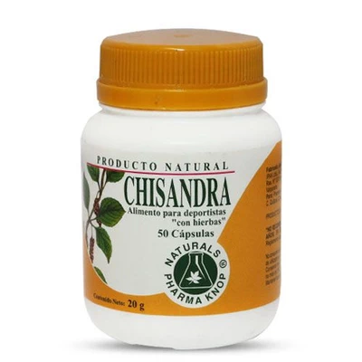 Chisandra 300 mg x 50 cápsulas - Pharma Knop®