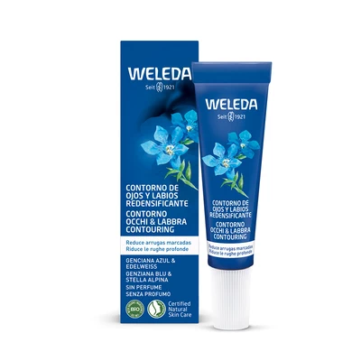Contorno de Ojos y Labios Redensificante de Genciana Azul y Edelweiss 10 mL 