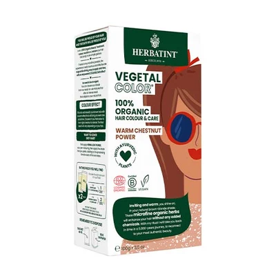 Warm Chestnut Power 100 mL - Vegetal Color