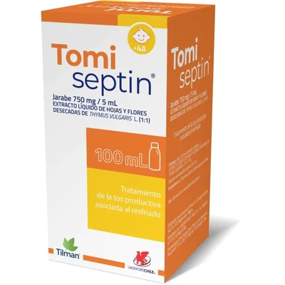 Tomiseptin Jarabe 750 MG/5ML                   