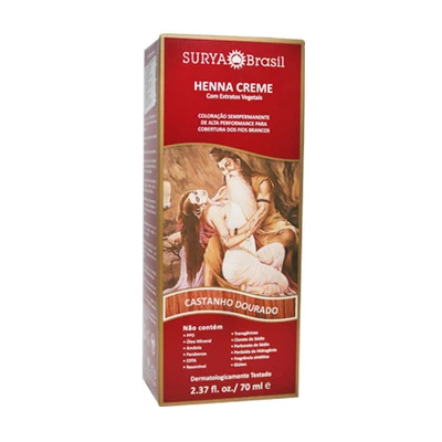 Henna creme  Castaño Dorado