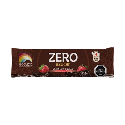 Galleta Choc-Fruti. Zero S/Azúcar 120 Gr Ecovida
