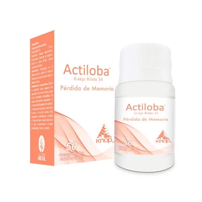 Actiloba Compr. Sublinguales Frasco X 50