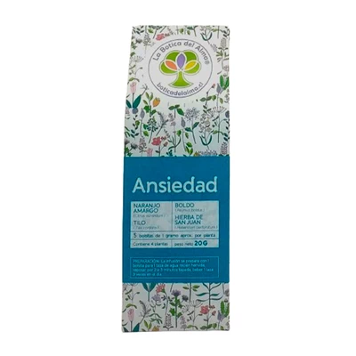INFUSION MIX ANSIEDAD X 20 BOLSITAS