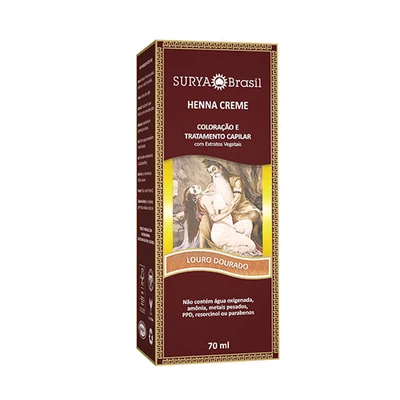 Henna creme 70 mL Rubio Dorado