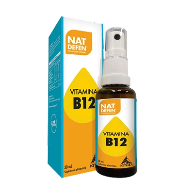 Vitamina B12 (12ug) 30 mL - NATDEFEN Knop Laboratorios®