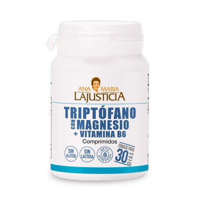Triptófano con magnesio + vitamina B6 x60 comprimidos, Ana María Lajusticia