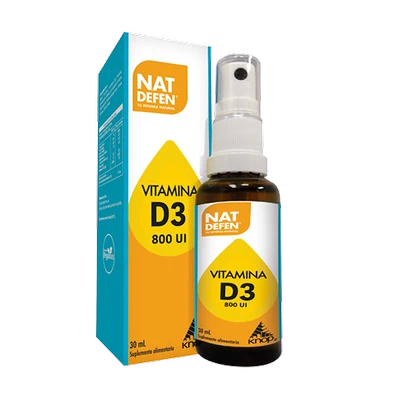 Vitamina D3 Spray 30 mL 800 UI - NATDEFEN Knop Laboratorios®