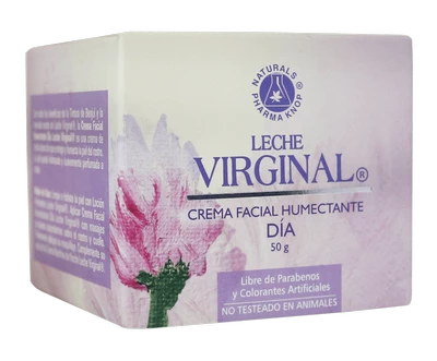 Crema Facial Humectante Día sin parabenos - Leche Virginal®