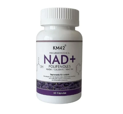 NAD+ Polifenoles x60 cápsulas, Madretierra