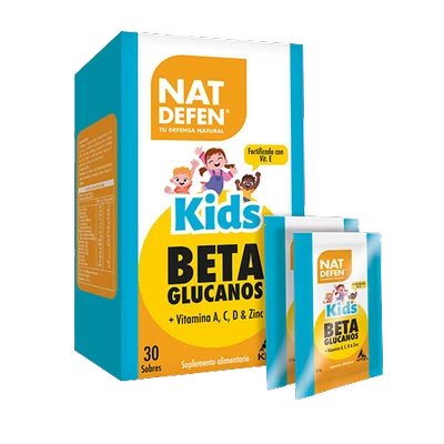 Kids Beta Glucanos x 30 sobres - NATDEFEN Knop Laboratorios®