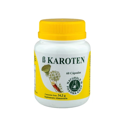 Bkaroten 470 mg x 60 cápsulas a $7.990
