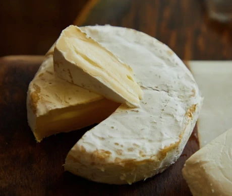 Trozo de queso artesanal