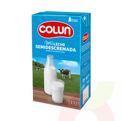Leche Semidescremada Colun 1L