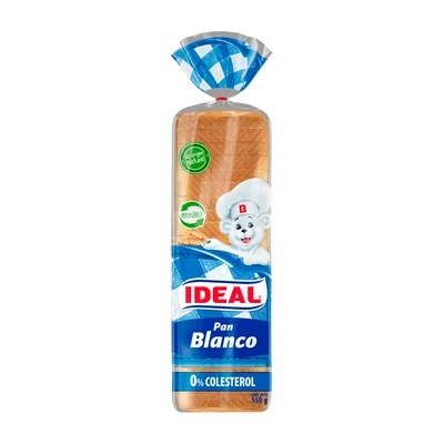 Pan Blanco Ideal 550 gr