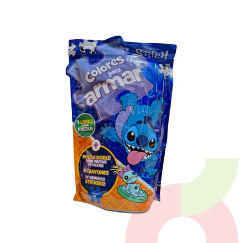 Set Infantil Lilo & Stitch Colores para Armar Disney - Supermercados Eltit
