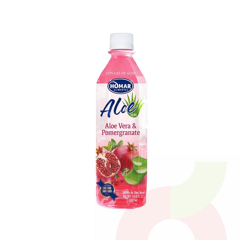 Agua Aloe Granada Homar 500Ml - Supermercados Eltit