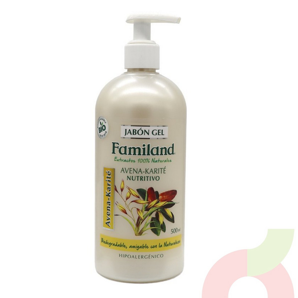 Jabón Gel Avena Karité Nutritivo Familand 500Ml - Supermercados Eltit