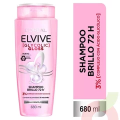 Shampo Brillo 72 hrs Elvive 680Ml
