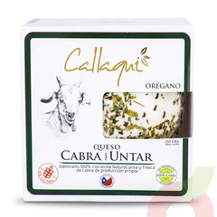 Queso Cabra Orégano Untable Callaqui 150Gr