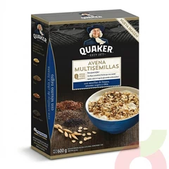 Avena Multisemillas Linaza, Sésamo Negro & Chía Quaker 600Gr