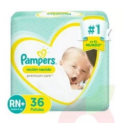 Pañales Pampers Recien Nacido 36U 
