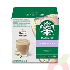 Cápsulas White Mocha Starbucks Nescafé 123Gr 6 Unidades
