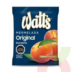 Mermelada Durazno Original Watts 225Gr
