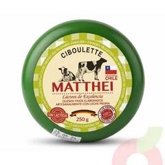 Queso Especiado Ciboulette Matthei 250Gr